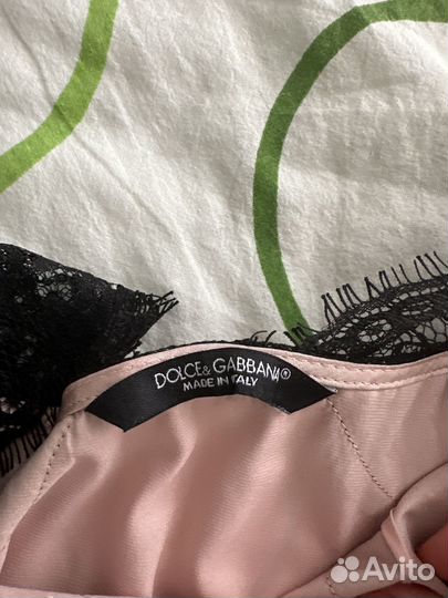 Новый топ в бельевом стиле Dolce&Gabbana