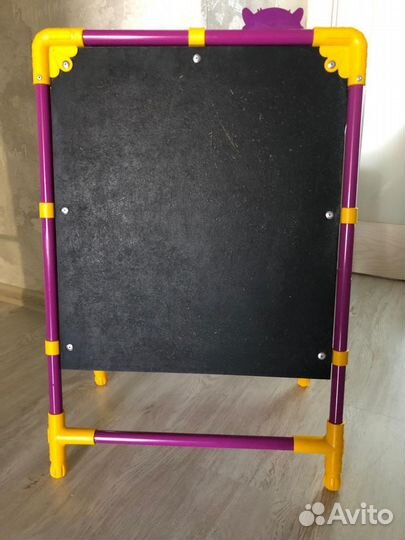 Доска магнитная детская для маркеров и мелков