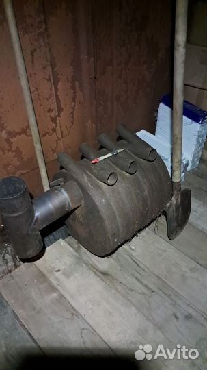 Печь буржуйка в гараж