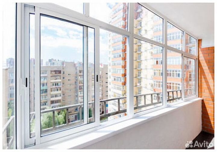 Алюминиевые и пвх окна под ключ