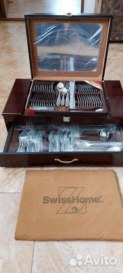 Набор столовых приборов Swiss home, 72