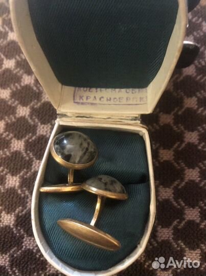 Запонки мужские СССР