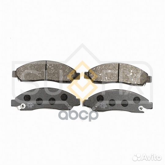 Колодки тормозные дисковые перед прав/лев S