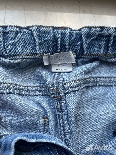 Джинсы детские на девочку Stella mcсartney 10 лет
