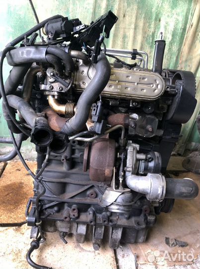 Двигатель мотор 2.0 BKP TDI фольксваген пассат б6