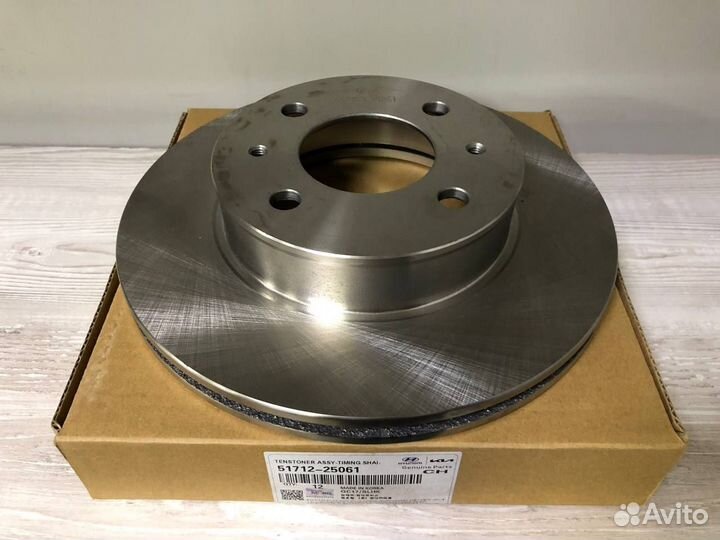 Диск тормозной передний Hyundai Accent