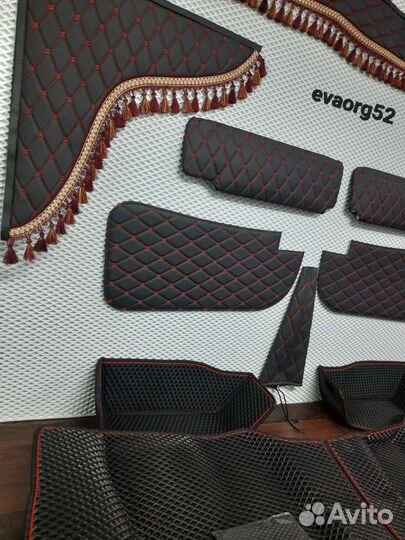 Комплект Лабрекены и 3д эва коврики на ГАЗель