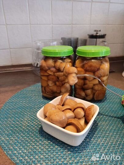 Белые грибы маринованные