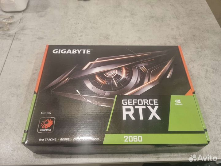 Видеокарта gigabyte rtx 2060 6gb