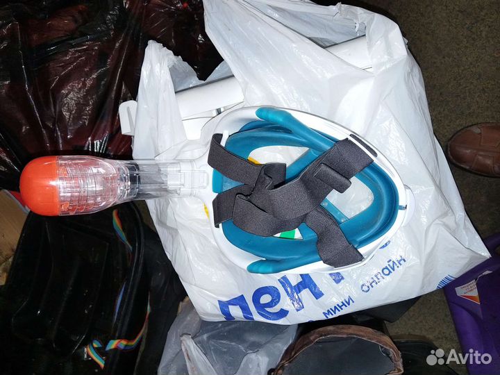 Маска для снорклинга декатлон