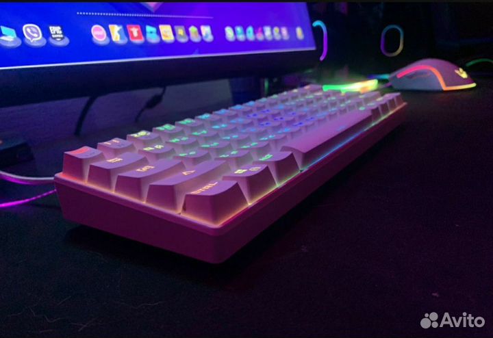 Клавиатура механическая dexp tanto rgb