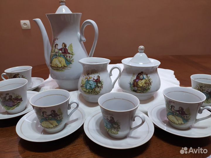 Кофейный сервиз под 