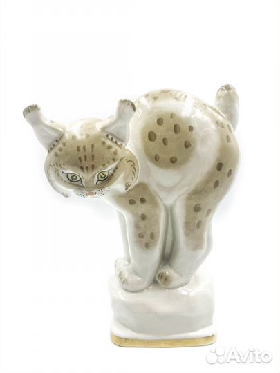 Статуэтка рысь обыкновенная дфз Вербилки