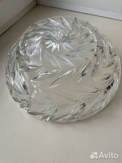 Ваза салатник для сервировки стекло