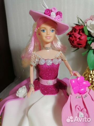 Подарок на день рождения - Кукла-светильник