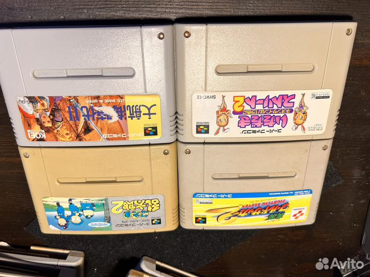 Картриджи super famicom