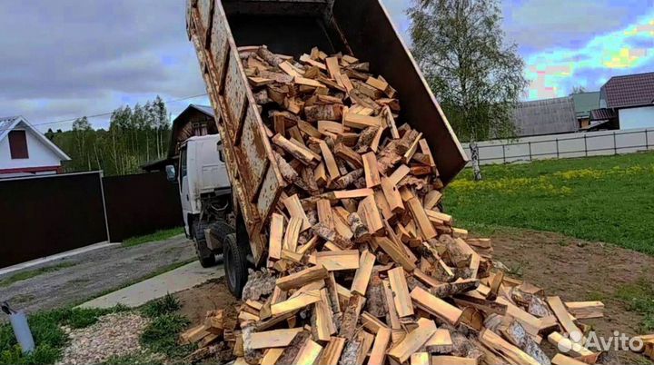 Дрова наколотые