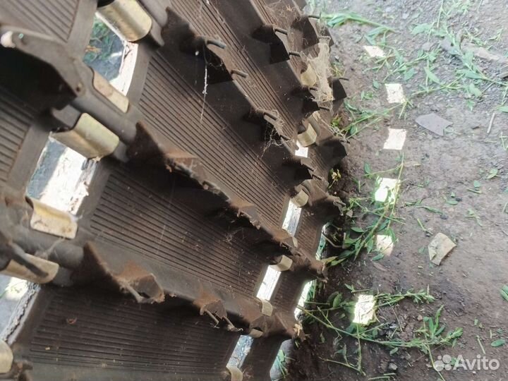 Штатная гусянка на динго т125