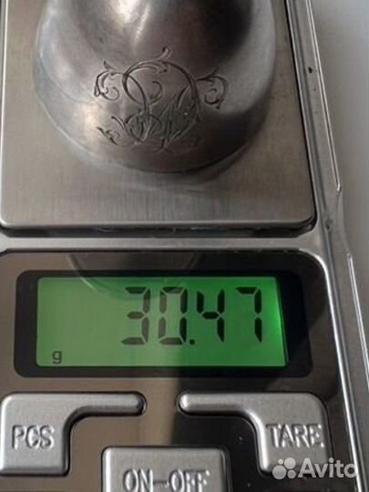 Рюмка стопка 84 серебро