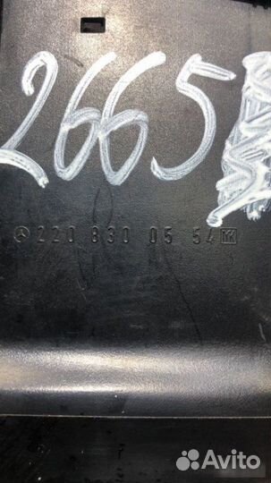 Дефлектор салона передний Mercedes-Benz S-Класс