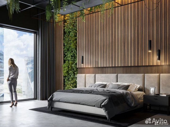 Стеновые панели декоративные рейки