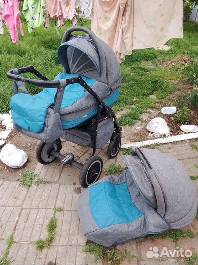 Коляска 2 в 1 бу