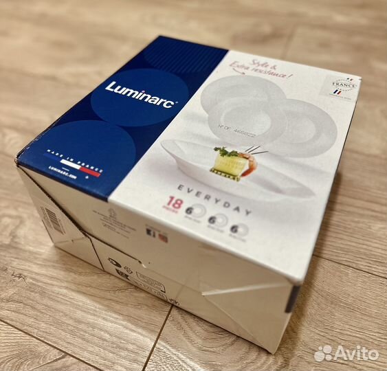 Luminarc набор посуды 18 предметов