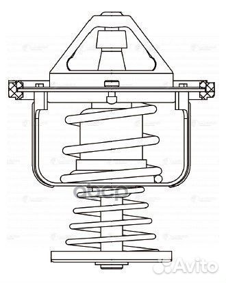 Термостат Chery Tiggo FL (11) 1.6i (82С)