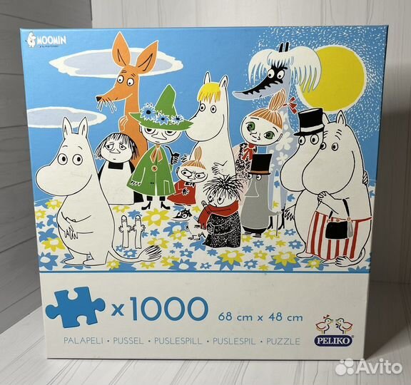 Пазлы с Муми-троллями 1000 / Moomin Martinex