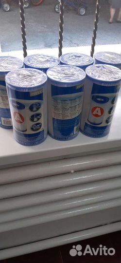 7шт.катриджей для насоса по очистке воды