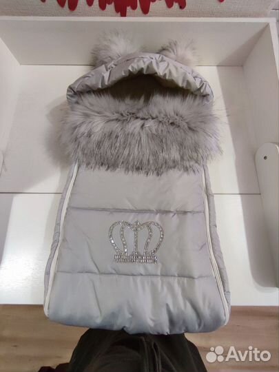 Конверт на выписку зимний