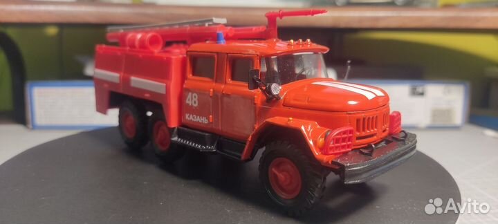 Модель пожарной машины ЗИЛ -131