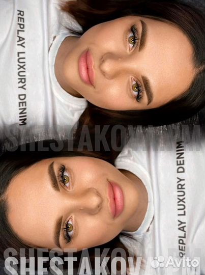 Перманентный макияж бровей губ и век татуаж