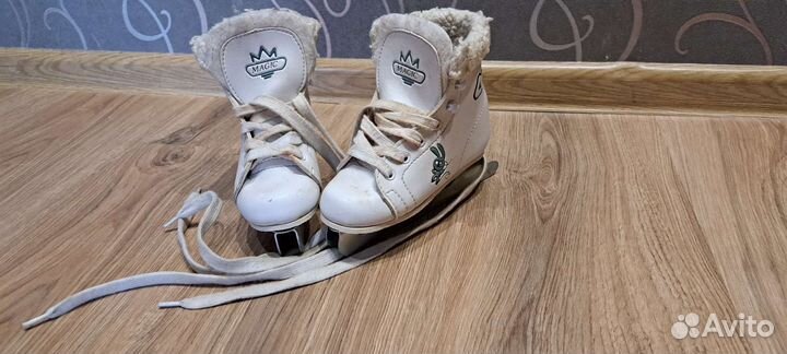 Коньки детские с двойным лезвием