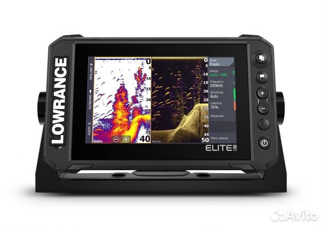 Эхолот Lowrance elite FS 7 датчик 3 в 1