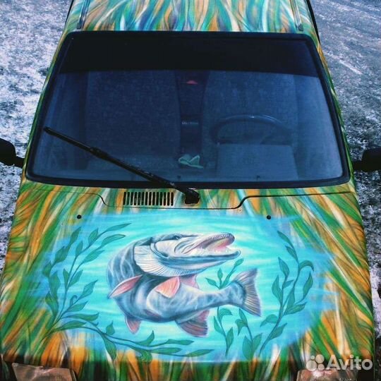 Роспись - аэрография, граффити