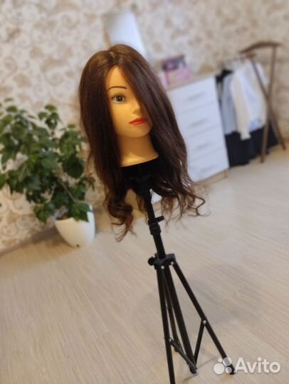 Голова парикмахерская и напольный штатив