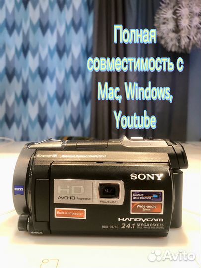 Видеокамера sony hdr-pj760