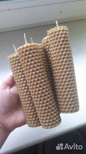 Свечи из вощины