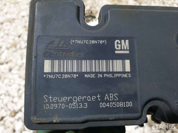 Блок ABS Opel Astra H