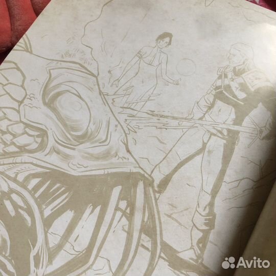 Комикс Ведьмак Из Плоти и Пламени