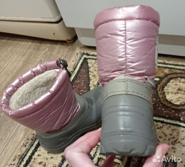 Сапоги резиновые с утеплителем