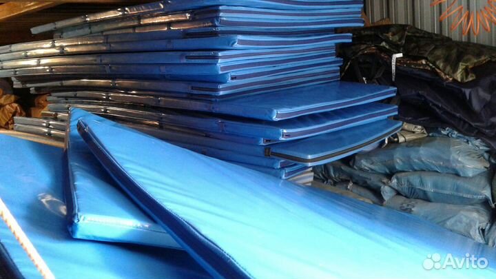 Маты пвх спортивные гимнастические страховочные ст