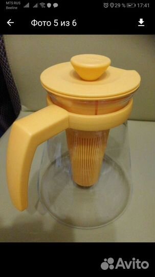 Заварочный чайник tescoma delicia 1,7.литра