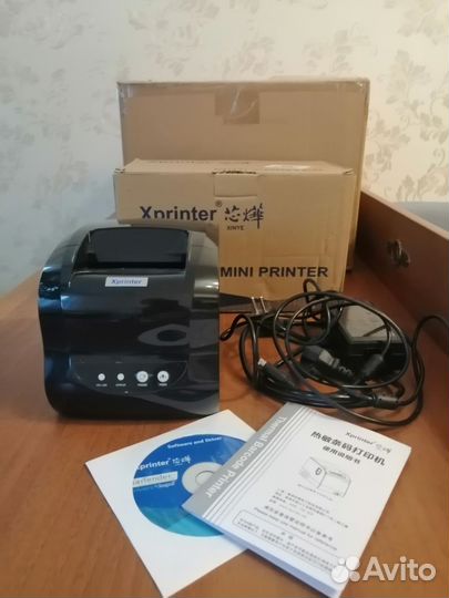 Термопринтер xprinter 365b