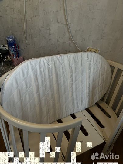 Детская кровать Ellipse с матрасом