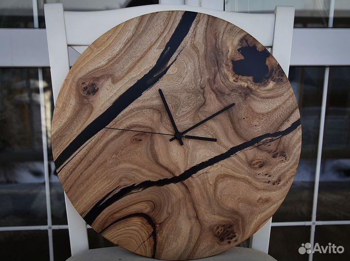 Часы из дерева, часы в подарок