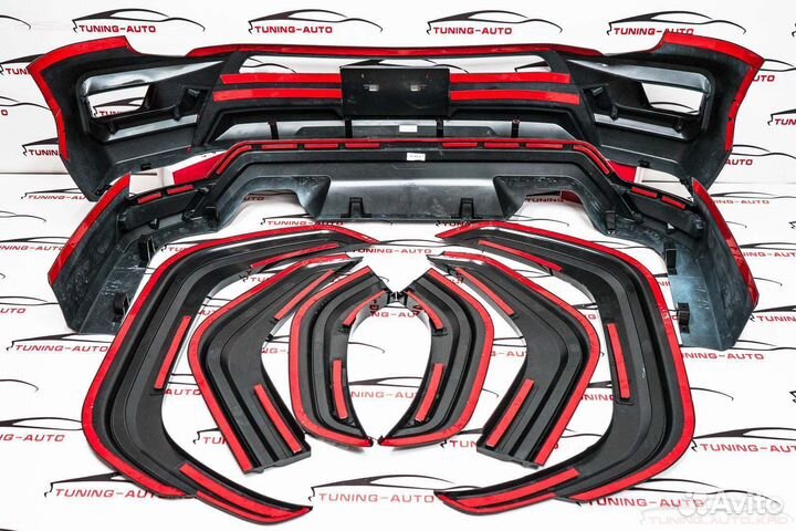 Обвес Тойота ленд крузер 300 modellista I6049