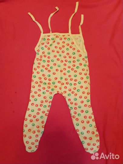 Детская одежда для новорожденных СССР