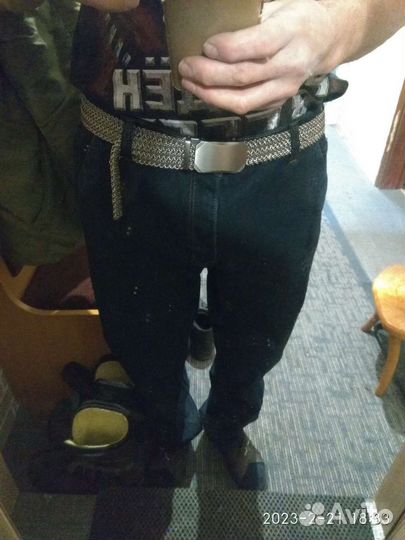 Ремень мужской стальной